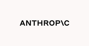 Text image displaying the word 'ANTHROPIC' with part of the letter 'I' replaced by a slash.