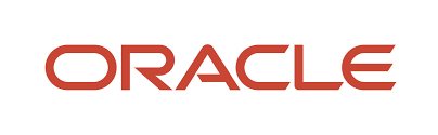 Oracle logo in red text on a white background