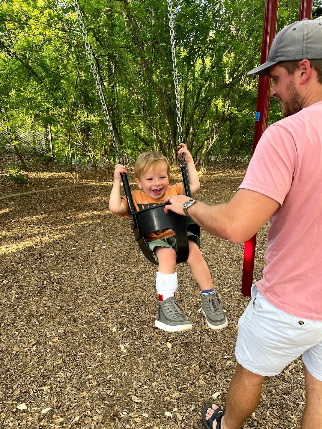 "Oh no! What happened to his leg?"