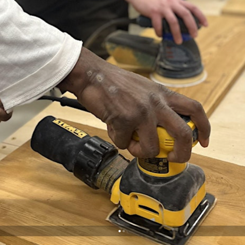 Power Tool Skills with Dani Fraley: Sanding and Staining (Jan 24)