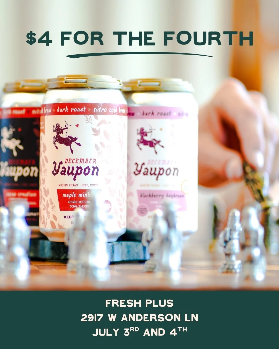 Four for the FOURTH at FRESH PLUS (Copy)