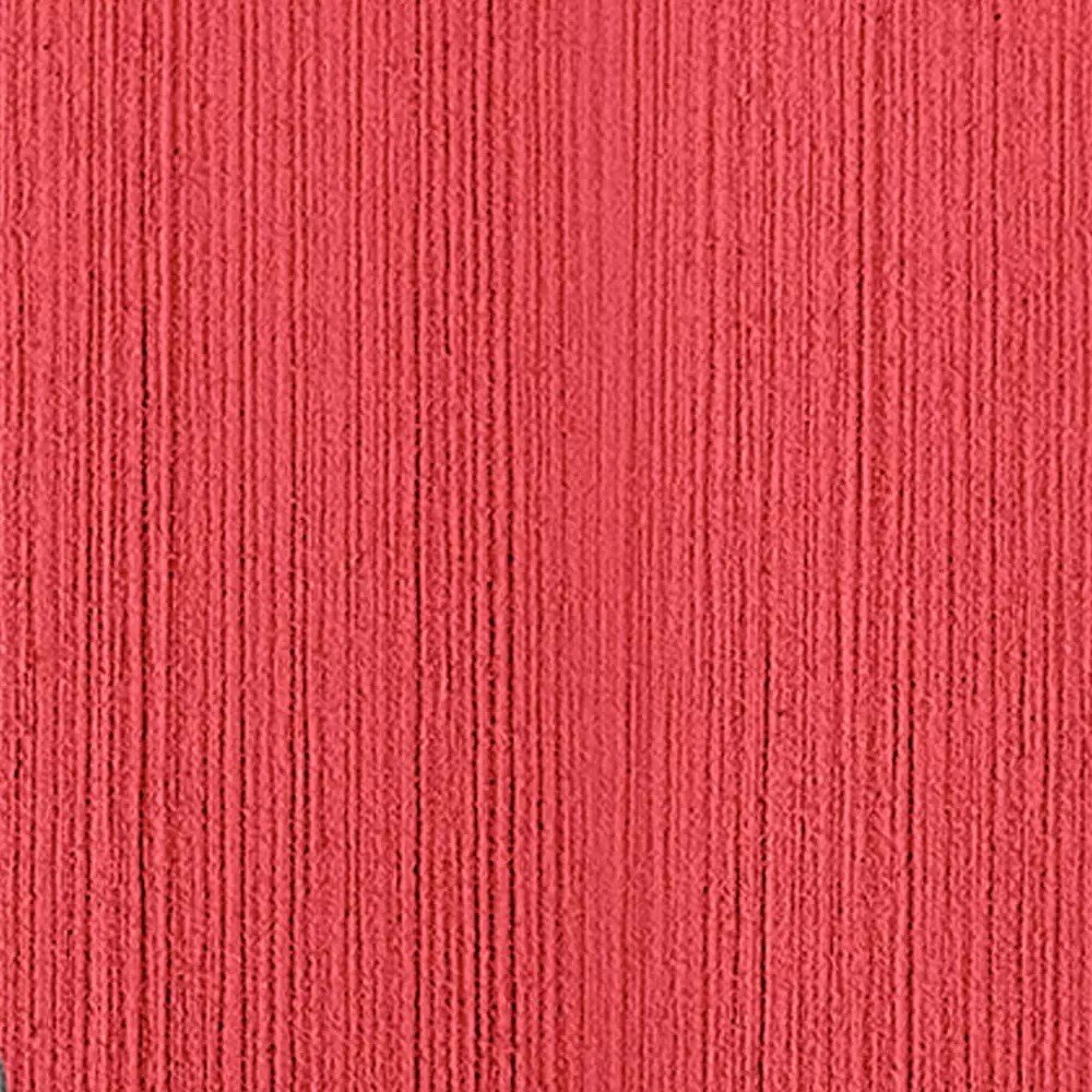 Close-up of red brushed EVA/PE foam for boat decking.