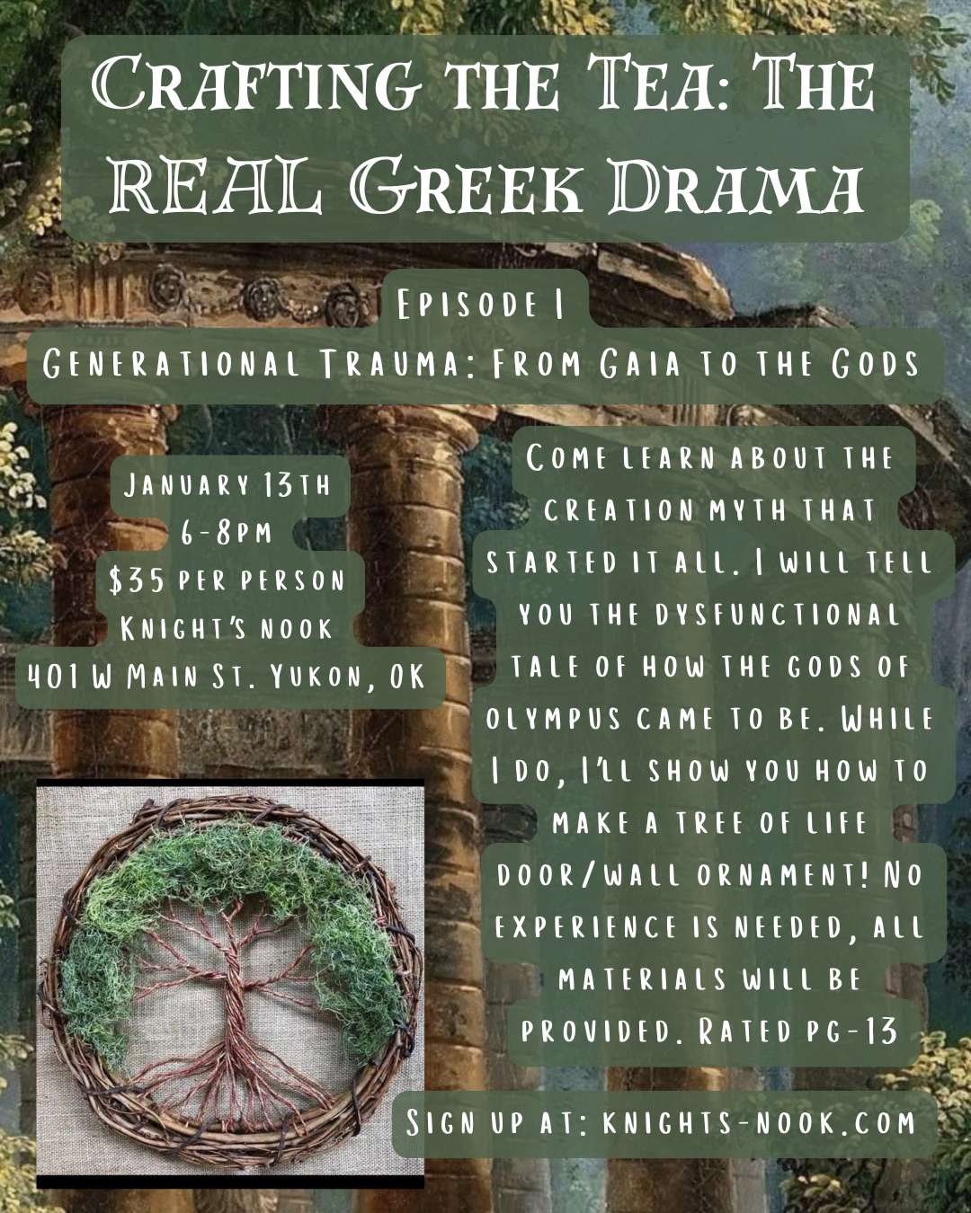 Crafting the Tea Episode I