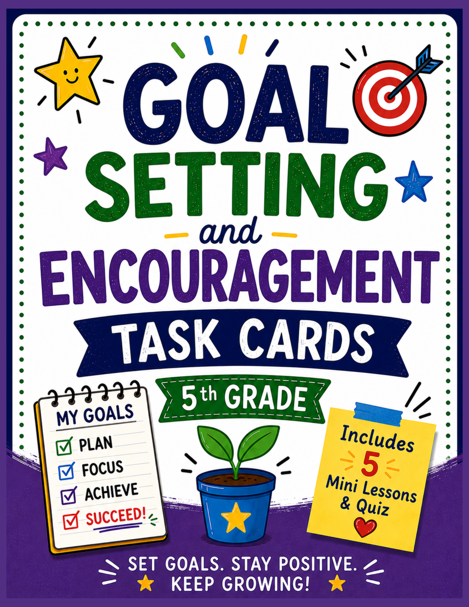 How to Use the Goal Setting Activity During the First Weeks of School