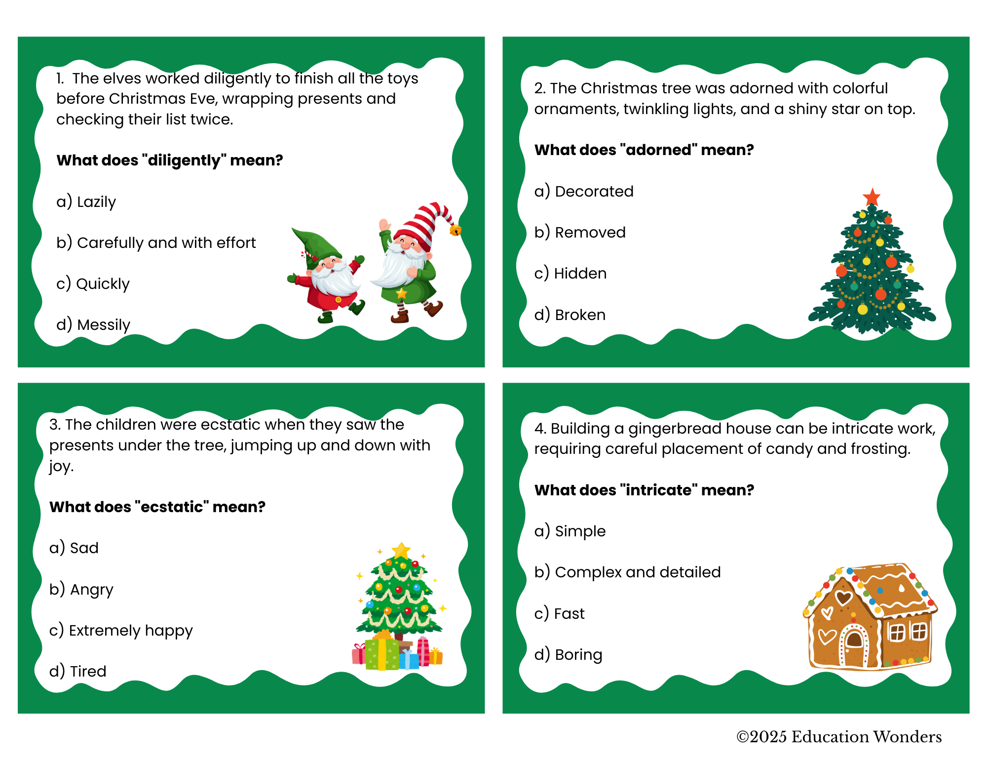 Christmas Context Clues Task Cards.png