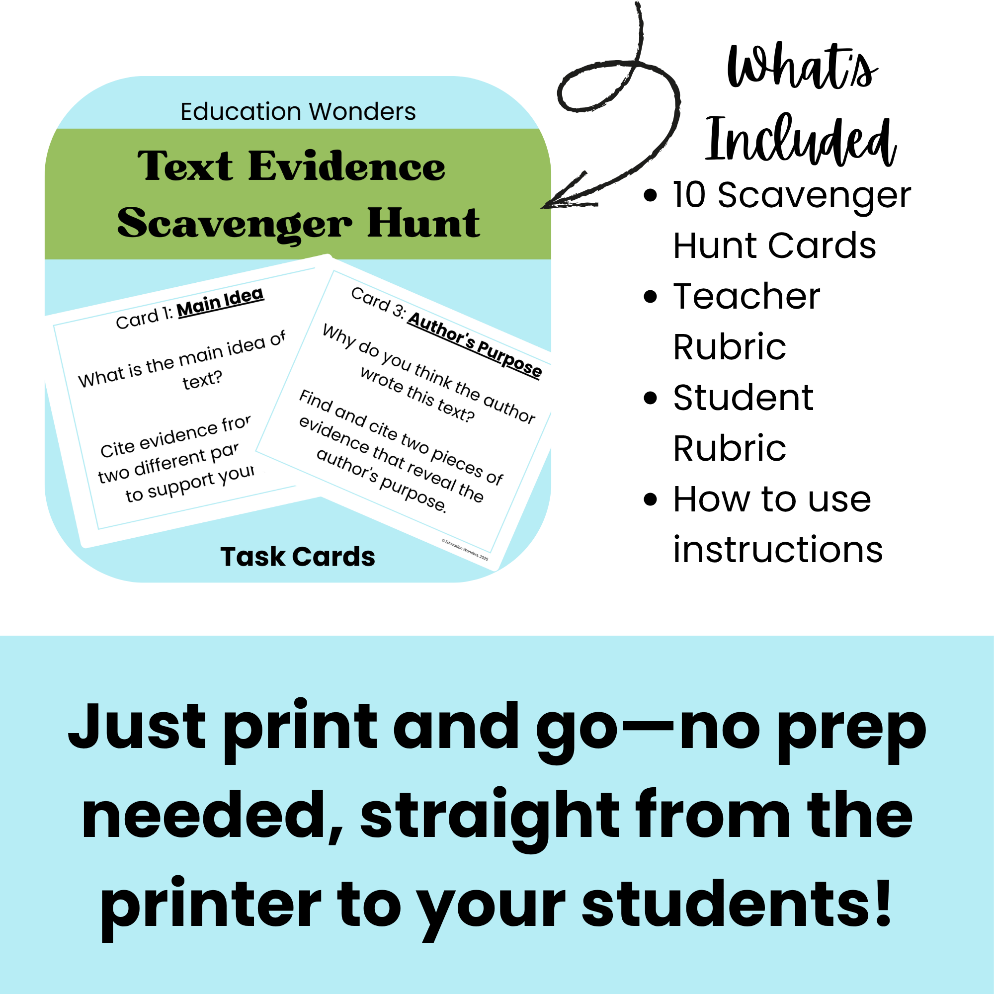 Text Evidence Scavenger Hunt Cover & Preview (2).png