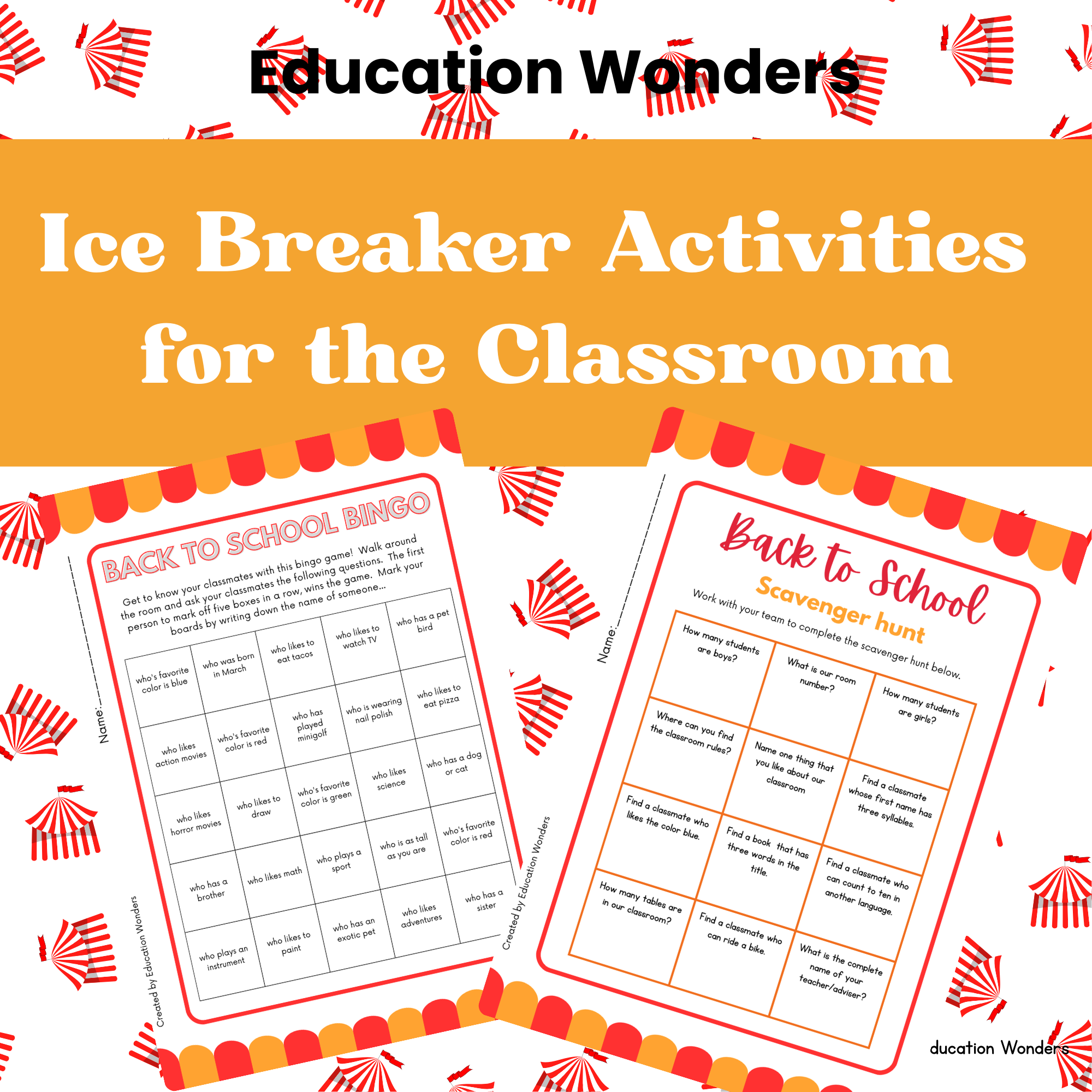 Start the school year strong with these 10 ready-to-use icebreaker activities—perfect for grades 3–5! These low-prep activities help students build relationships, boost classroom community, and create a welcoming environment from day one.

Whether yo