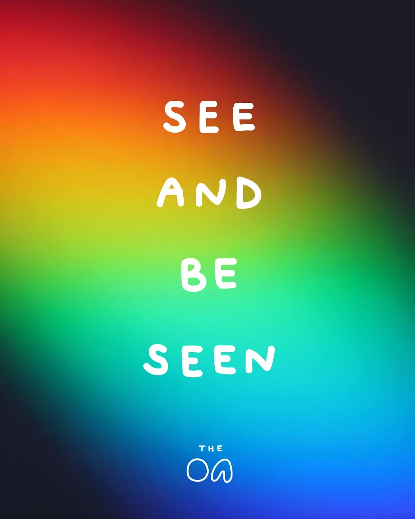 To be known is to be loved. To feel seen is to feel loved. Get ready to open your heart to see and be seen.

❤️