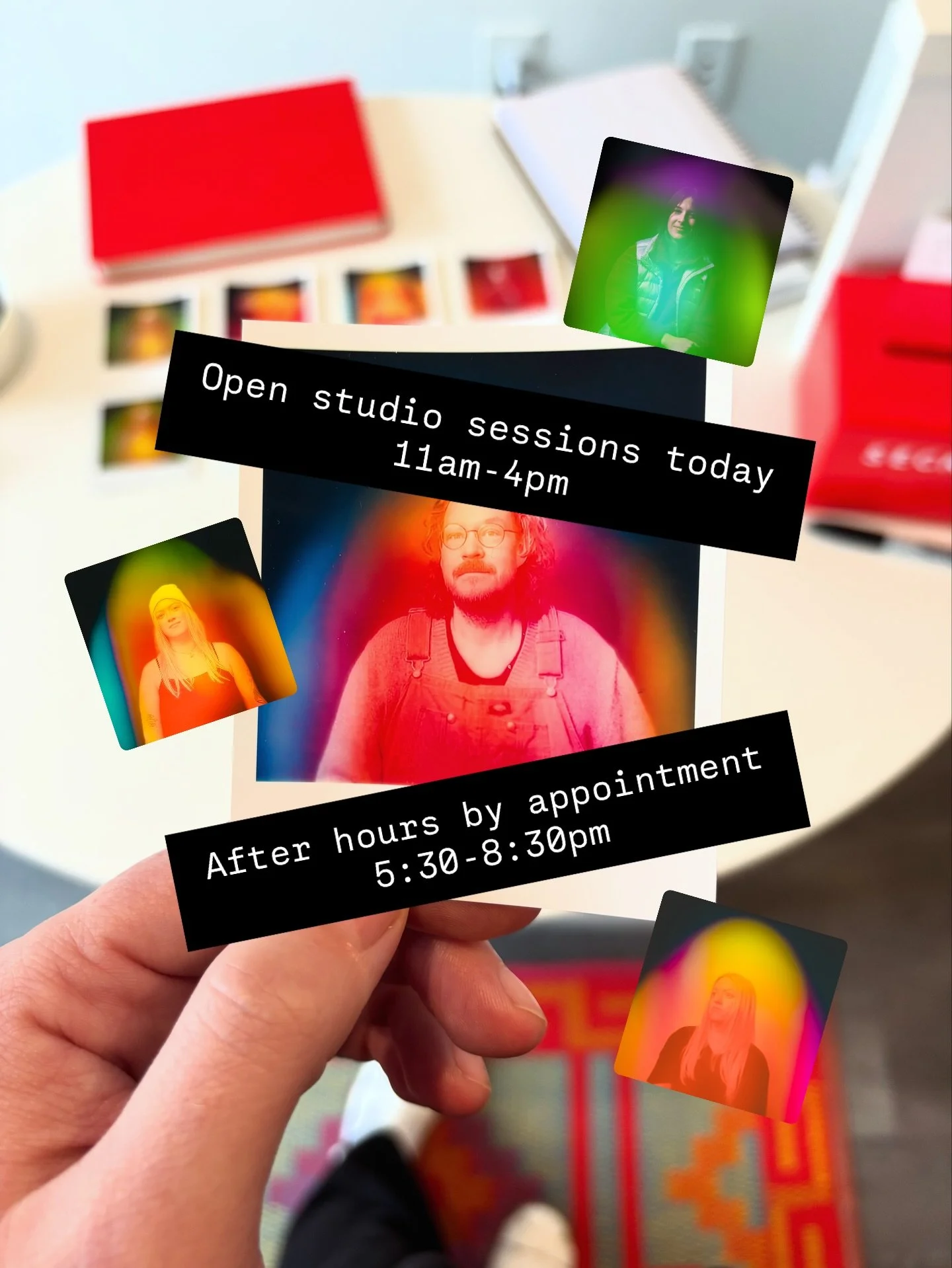 Saturday aura studio hours. I can&rsquo;t wait to see you. 😍