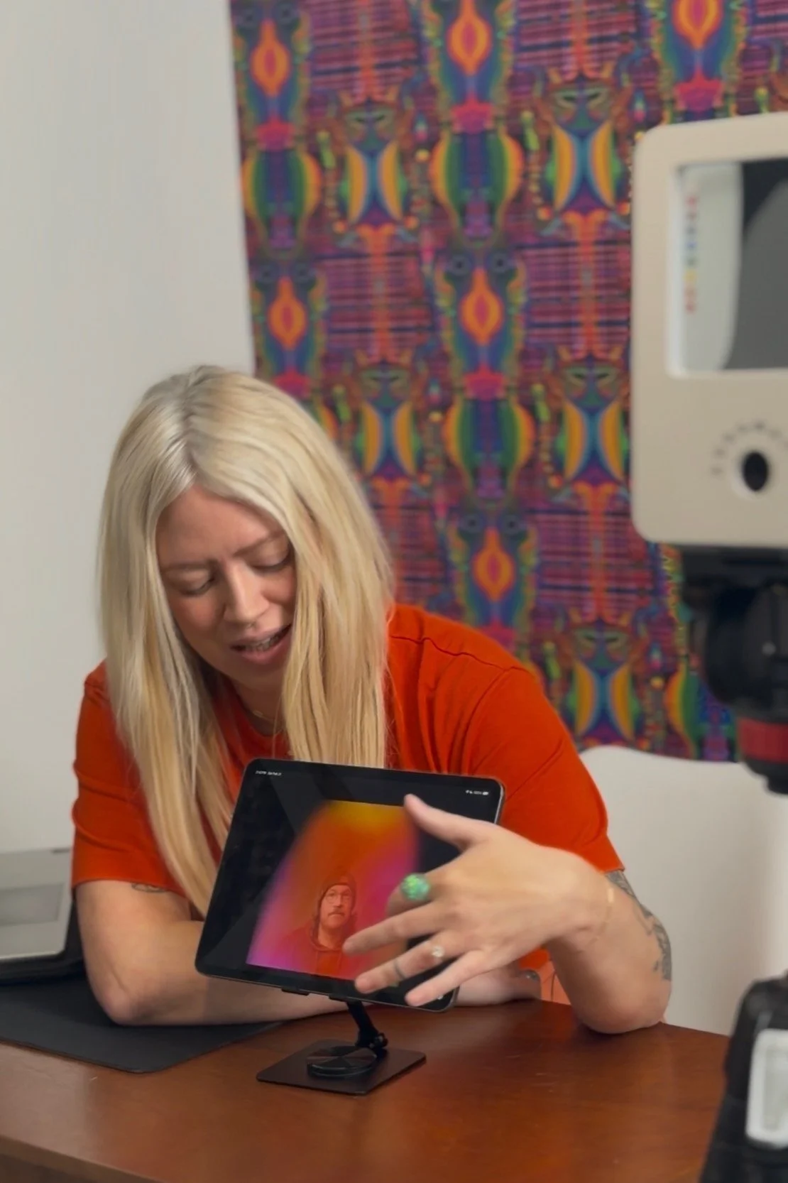 Your experience includes aura portraits in keepsake photo folders and full interpretations delivered individually or as a group