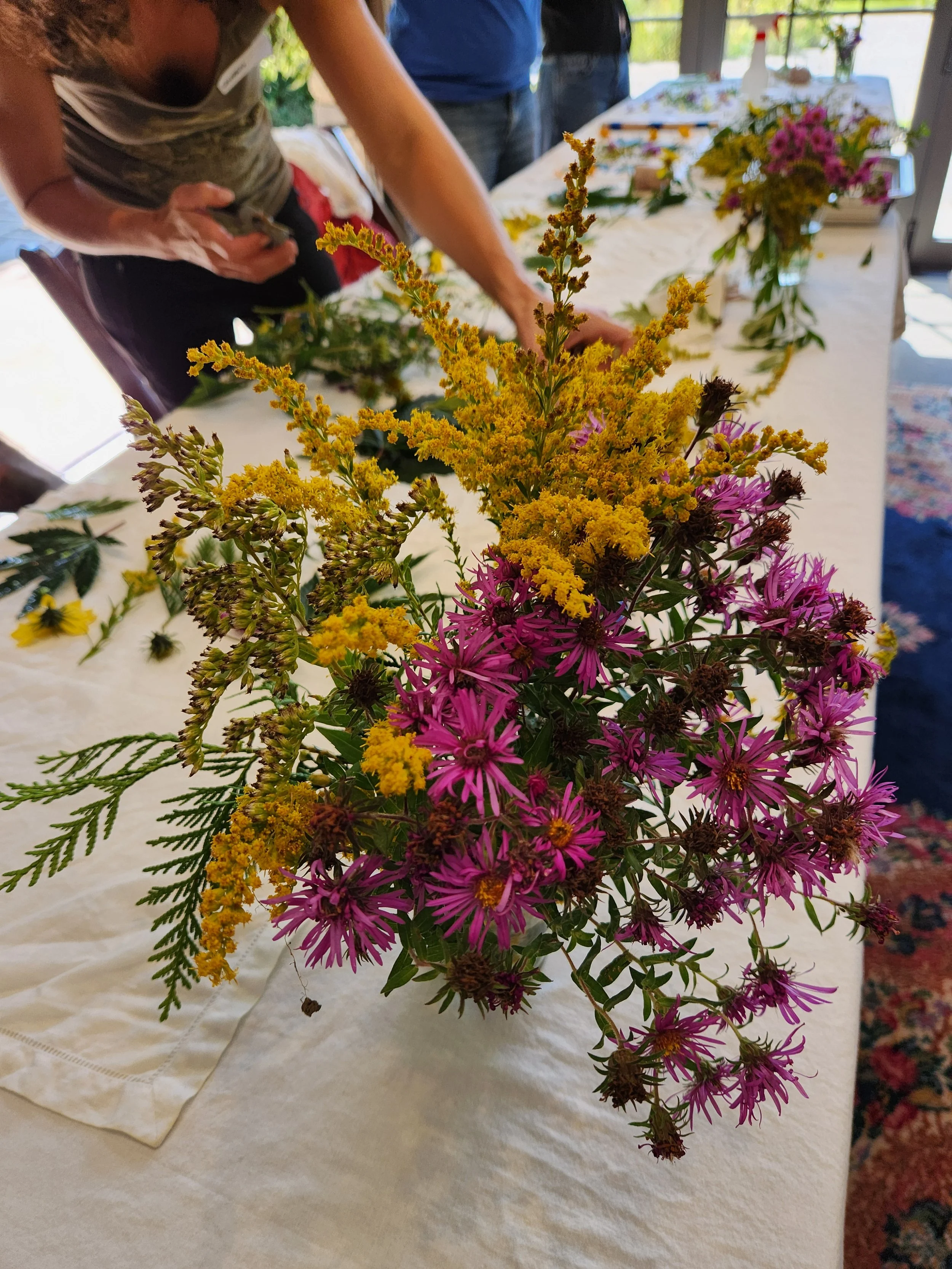 Eco-Printing with Wildflowers