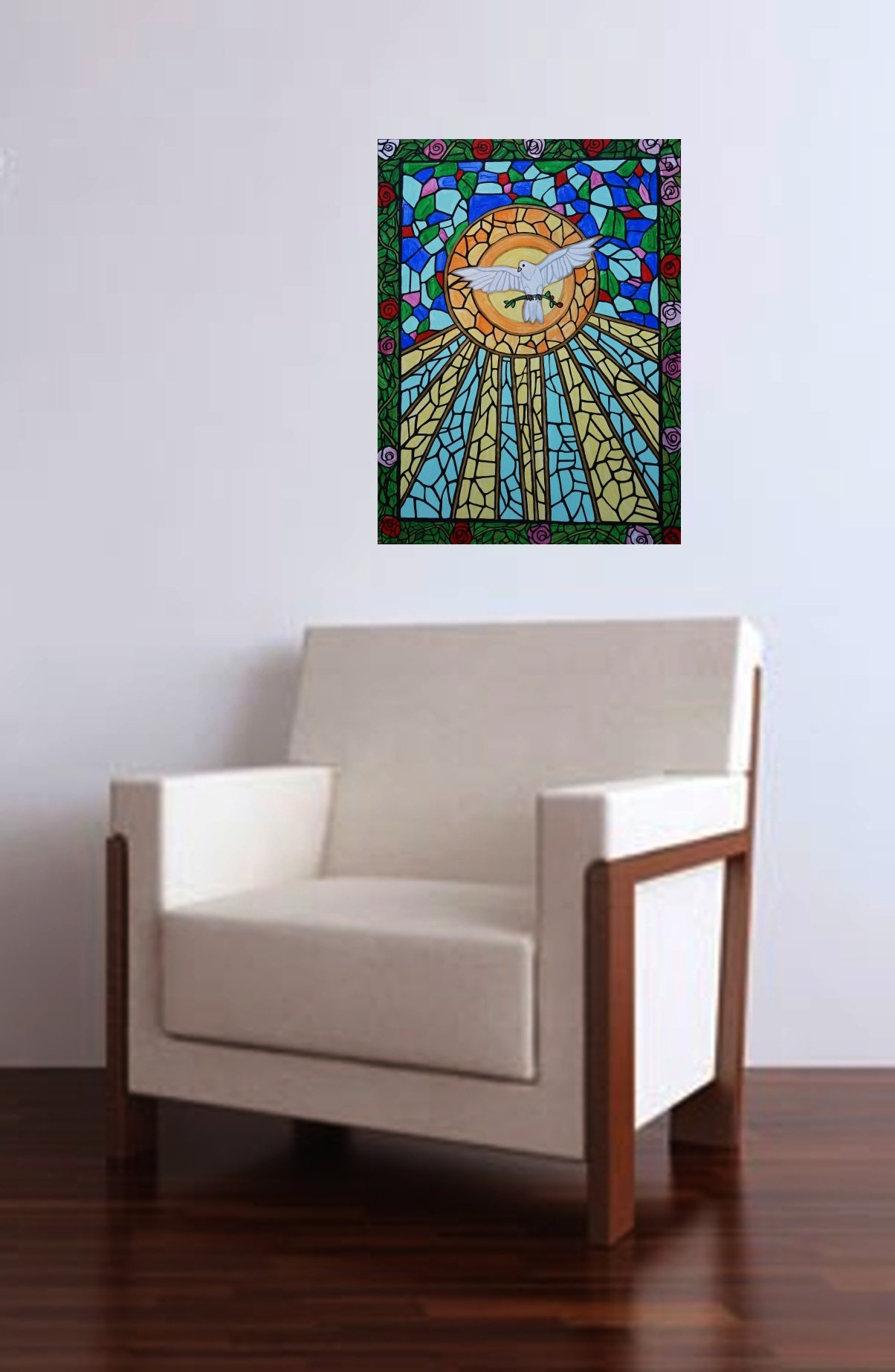 chair onewith 4 flowersdove.jpg