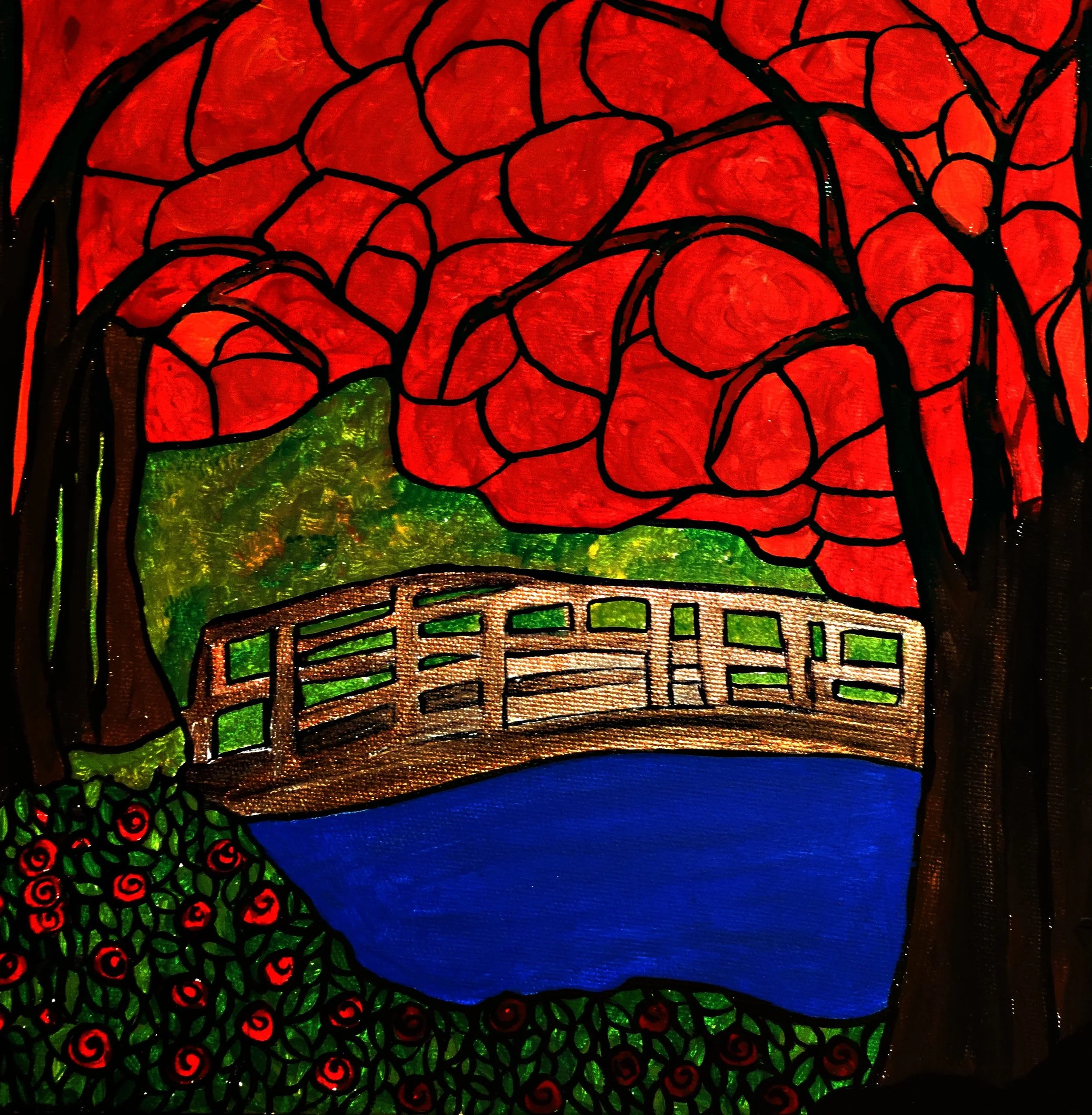 Enchanted Bridge Art Painting