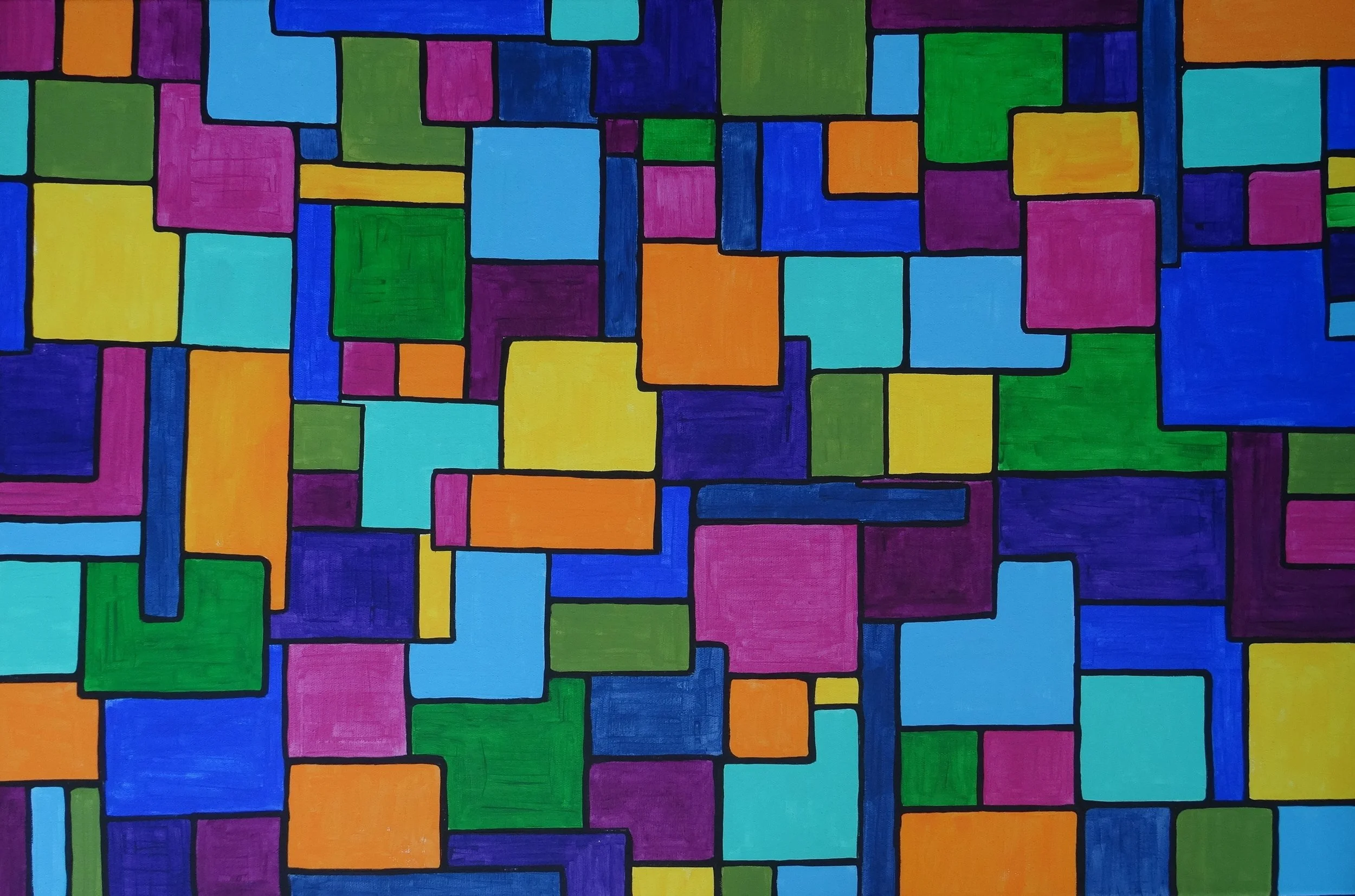 Geometric Vibe Wall Art