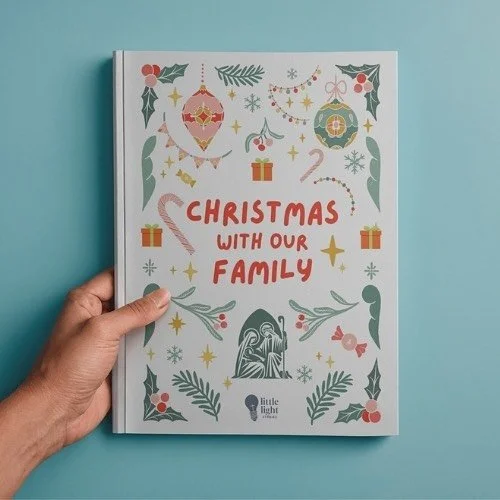Introducing our debut story: Christmas With My Family 🎄 

A social story telling the real meaning of Christmas, Simplified for little minds to learn &amp; participate in celebrating Christmas with you!

The last 8 pages are blank for you to fill in 