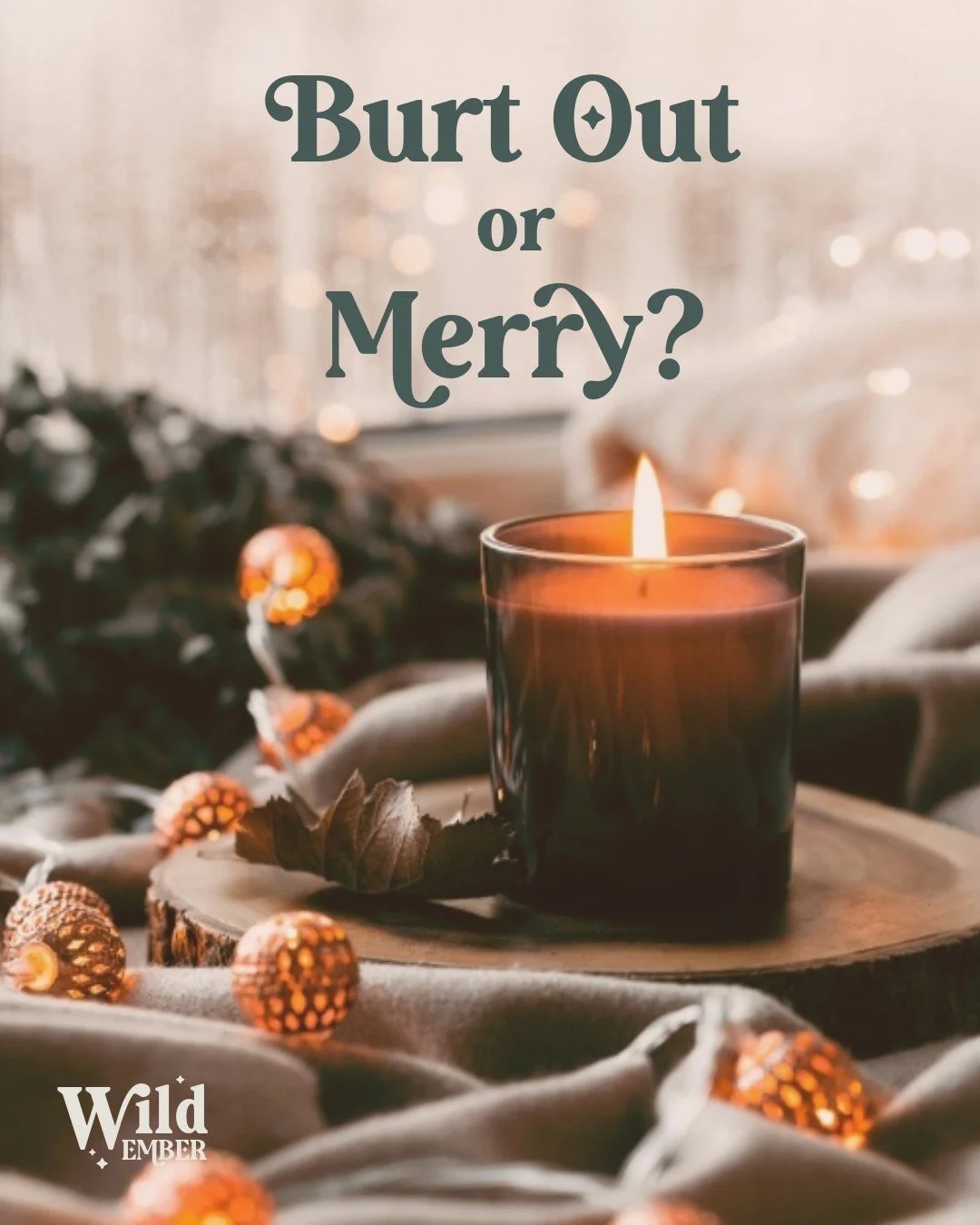 If you&rsquo;re feeling more "exhausted" than "merry" today, you aren&rsquo;t doing it wrong.

For many of us, the holidays aren't just about decorations; they are about navigating complex family dynamics, sensory overload, and th