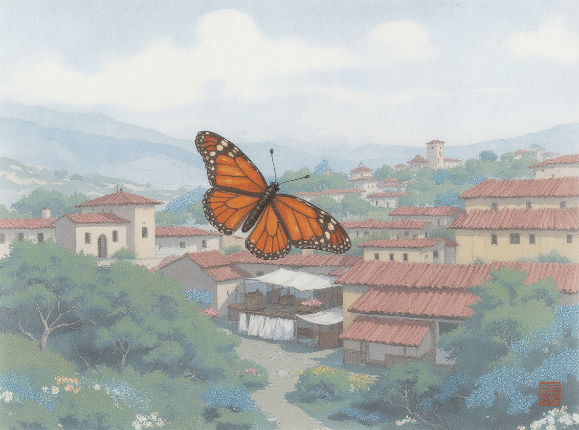 Firefly_Flux_Monarchs and Mexico travel journey__ 414114.png