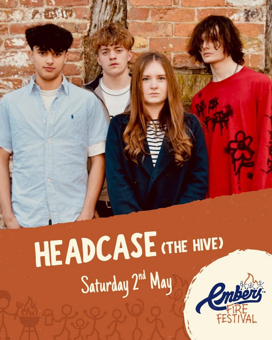 HEADCASE ARE KICKING OFF THE FESTIVAL! 🎸

Headcase will be our opening band on Saturday 2nd May!

Headcase have been involved with The Hive in Shrewsbury and are now bringing their music to the heart of Ironbridge! The Hive is a charity organisation
