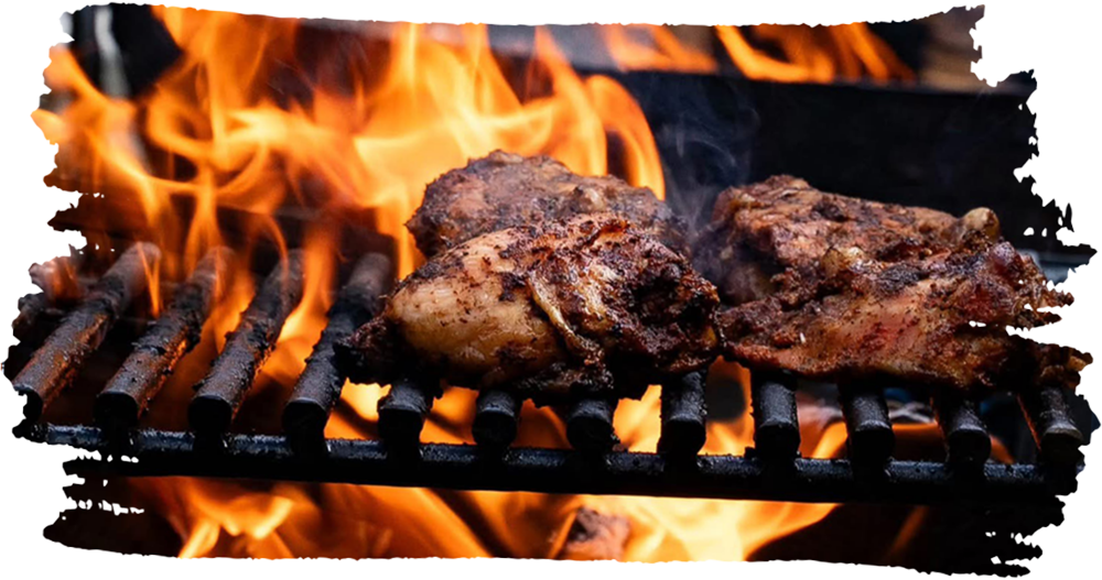 Fire cooking demo showcase at Embers Fire Festival