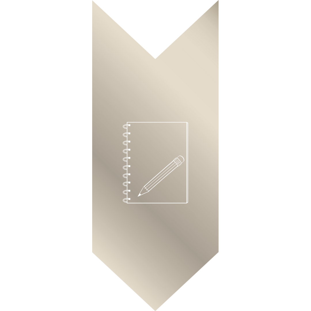 A metallic box with journal icon