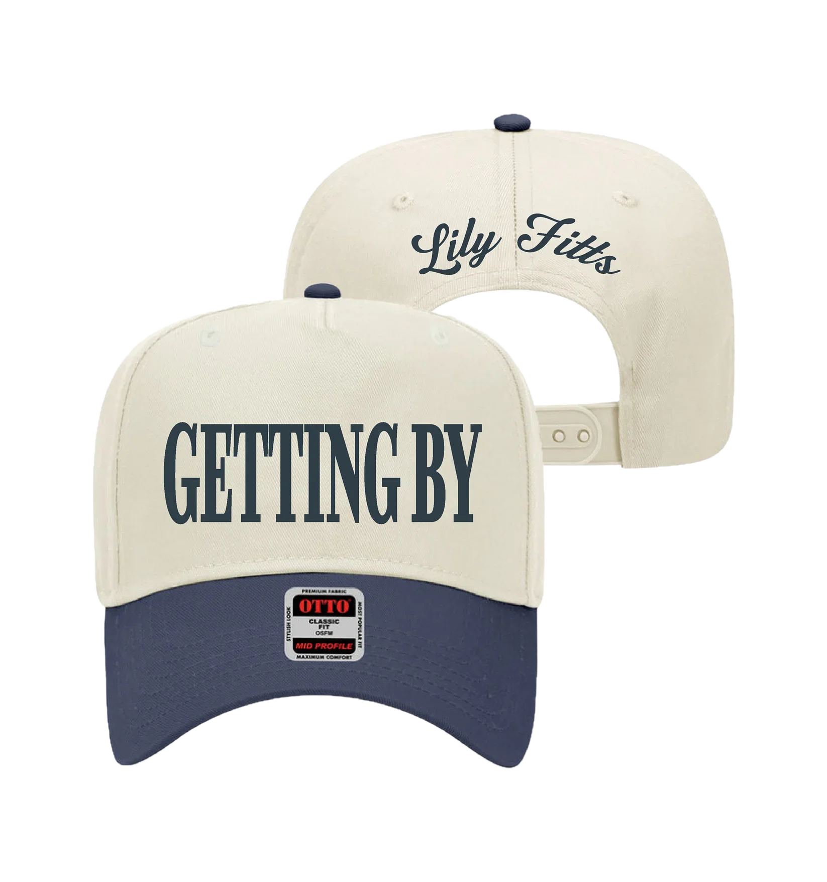 Getting By x Lily Fitts Embroidered Hat