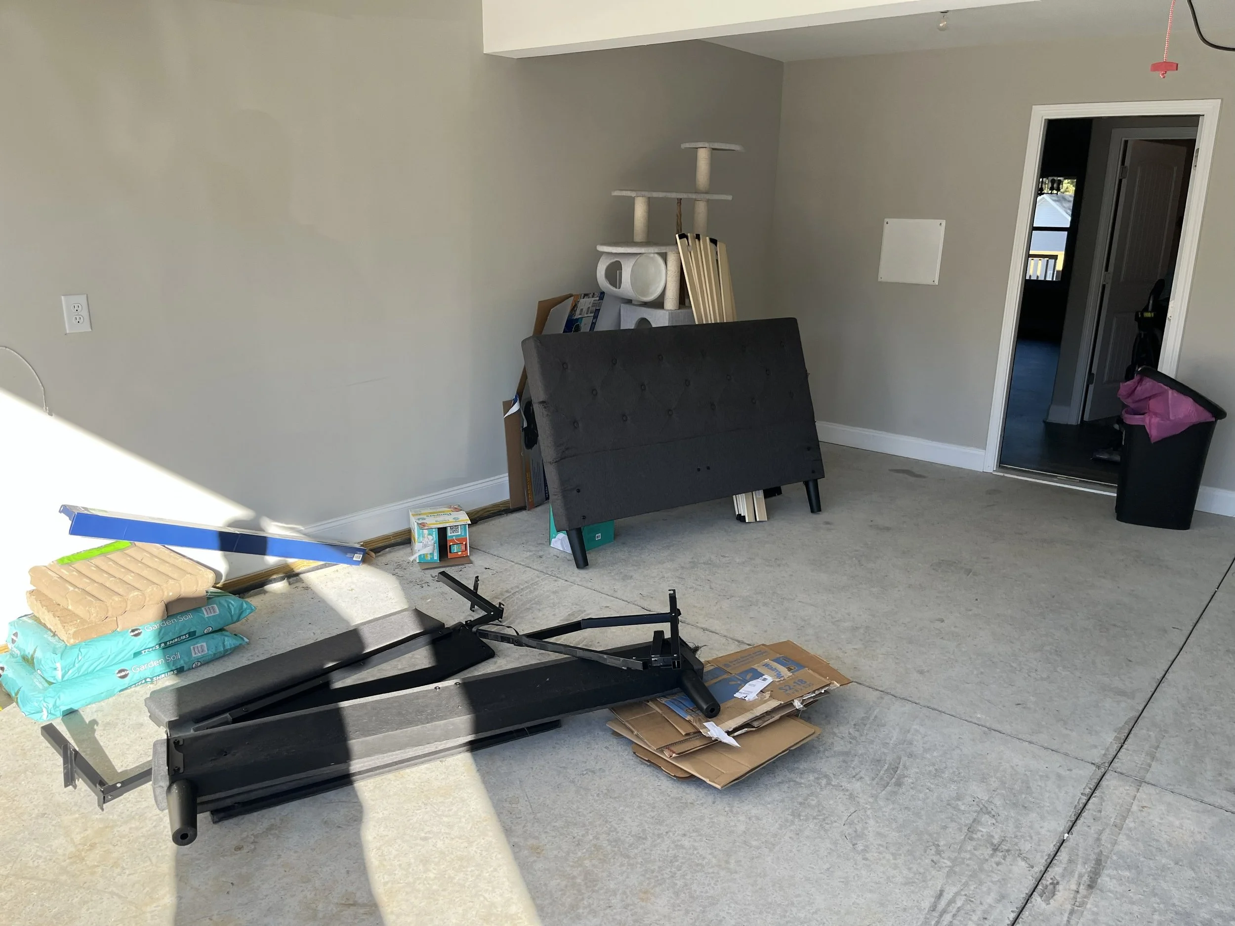 Before junk removal Lil Fellers LLC