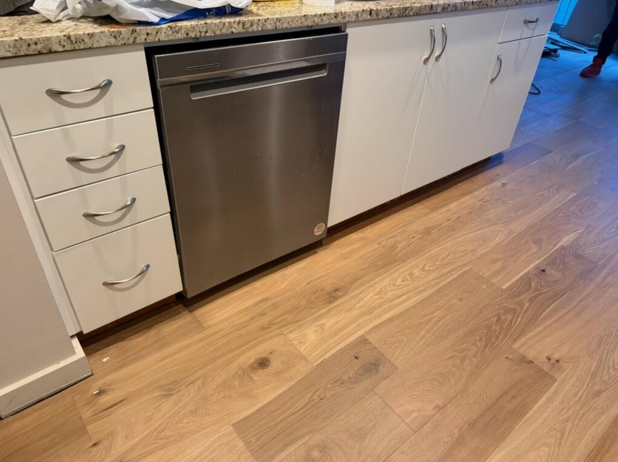 New cabinets and floors. Nashville area residential contractor Lil Fellers LLC