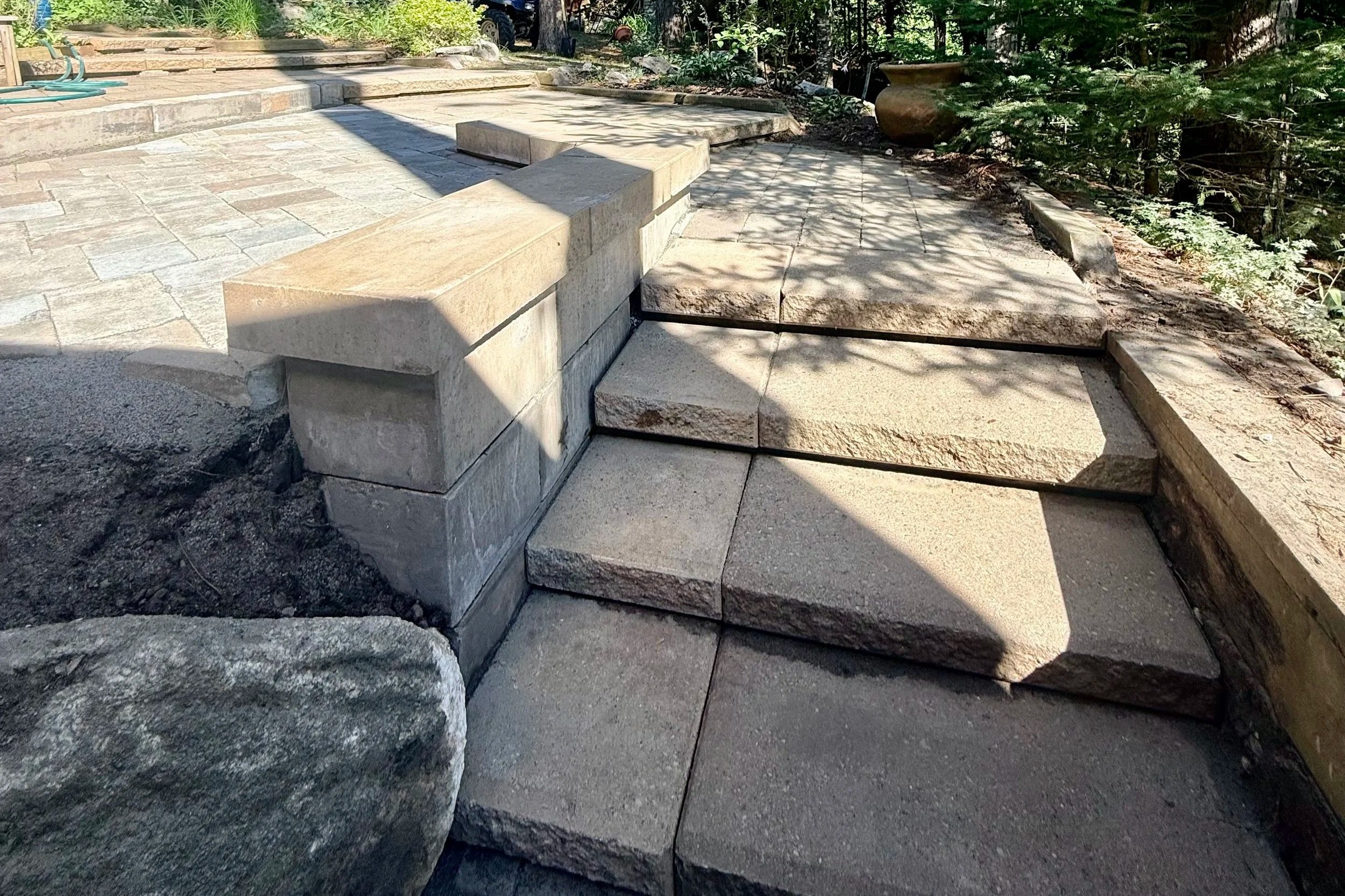 Cottage Country Step Rebuild | Ottawa Valley