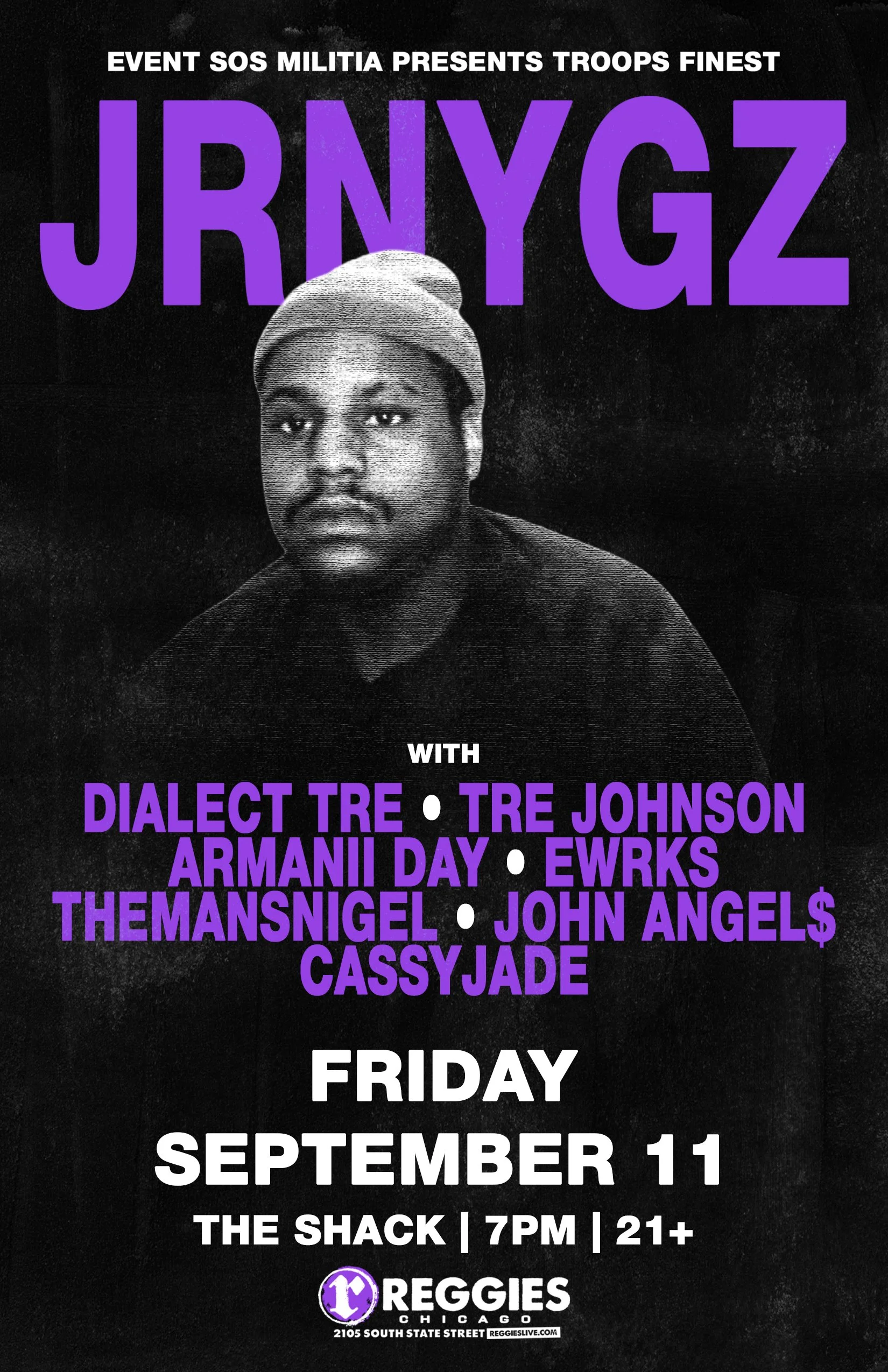 SOS Militia Presents: Troop's Finest @ Reggies