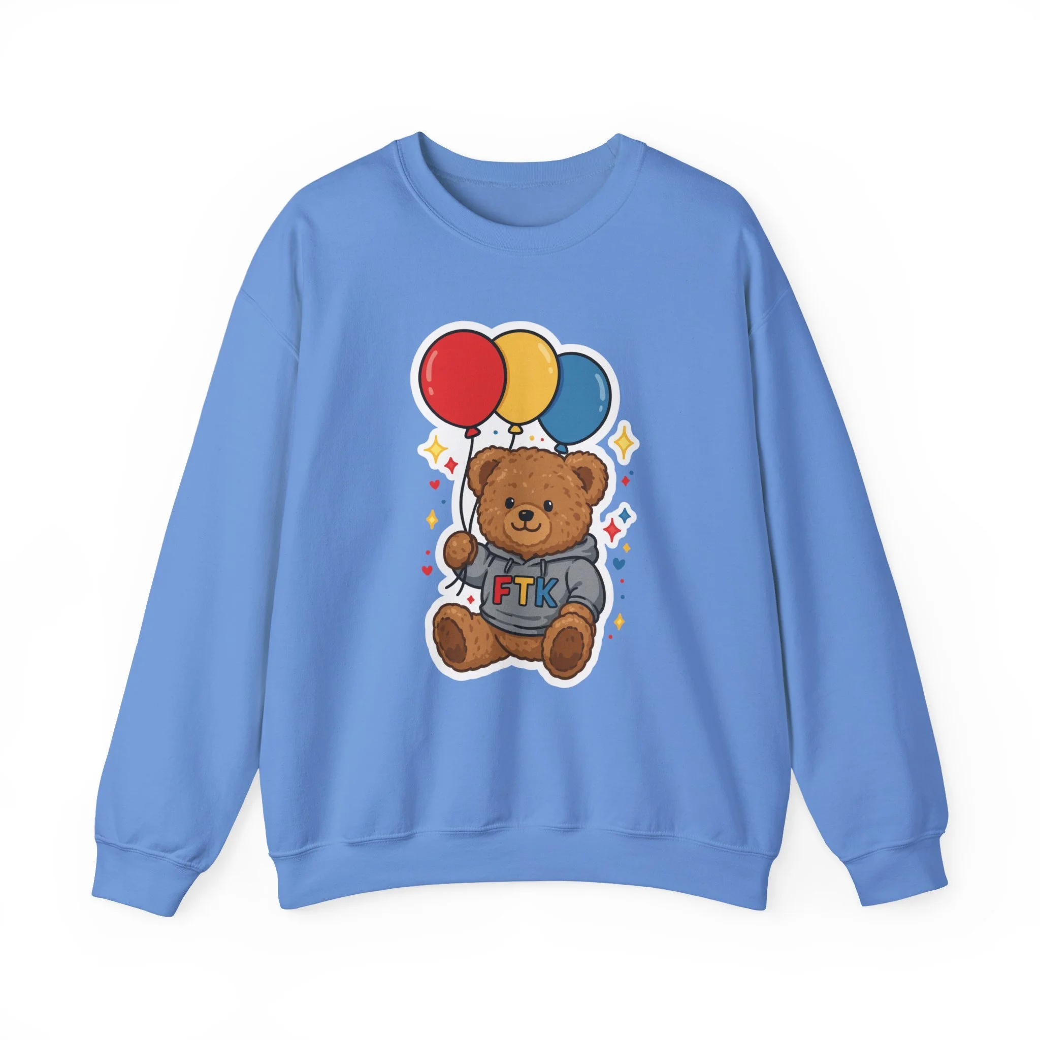 Teddy Bear Balloon Crewneck Sweatshirt