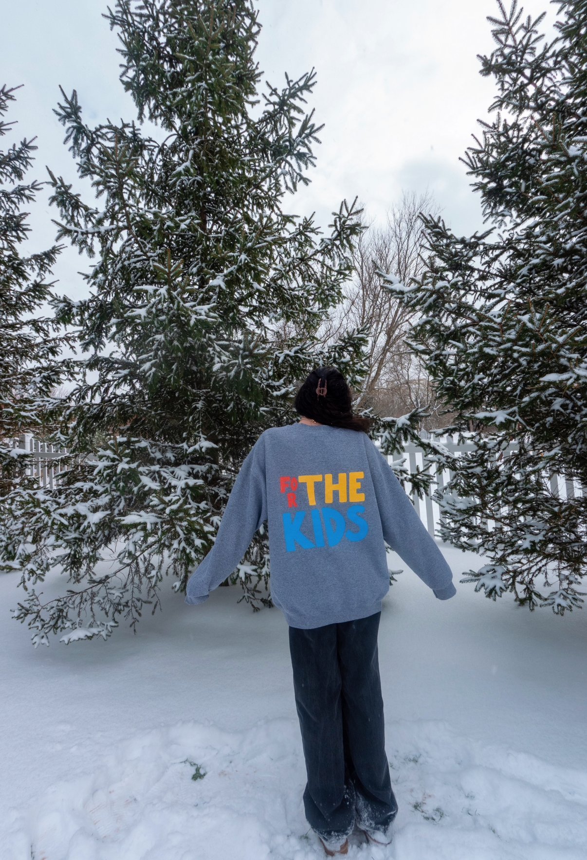 For The Kids Crewneck Sweatshirt