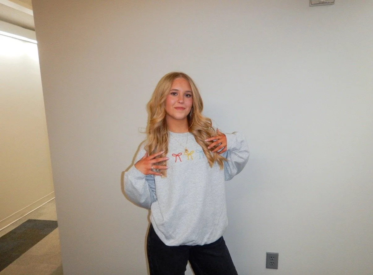 Bow Crewneck Sweatshirt