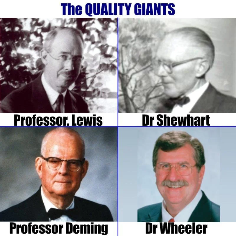 The 4 Giants of Quality