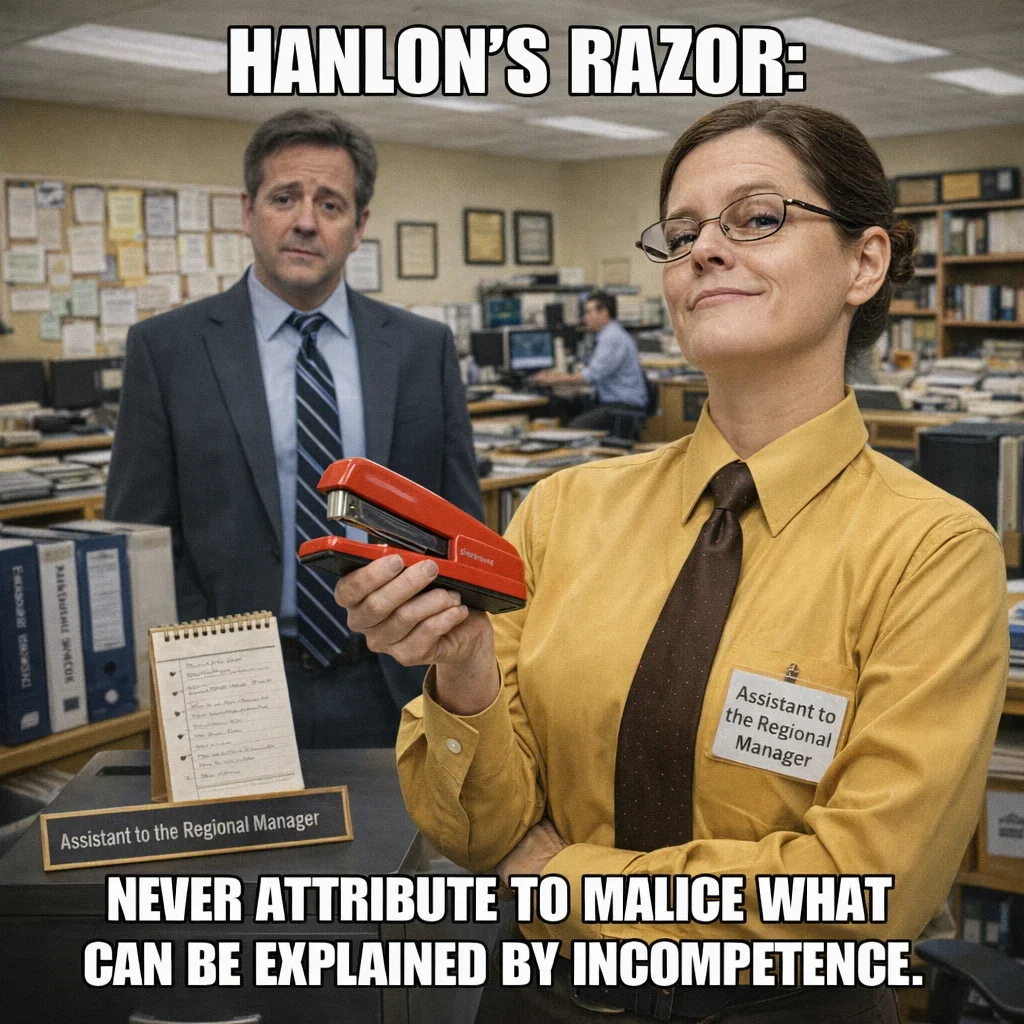 Hanlon’s Razor