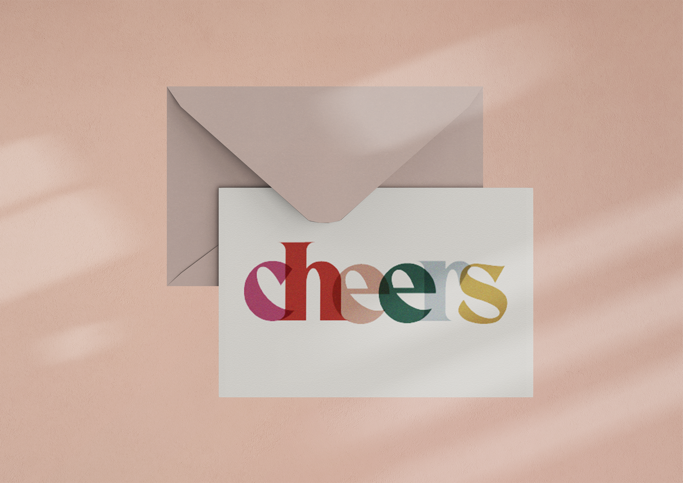 'Cheers' Greeting Card