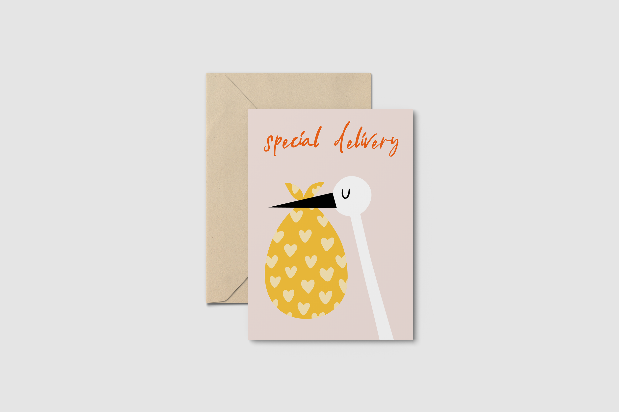 'Special Delivery' Greeting Card