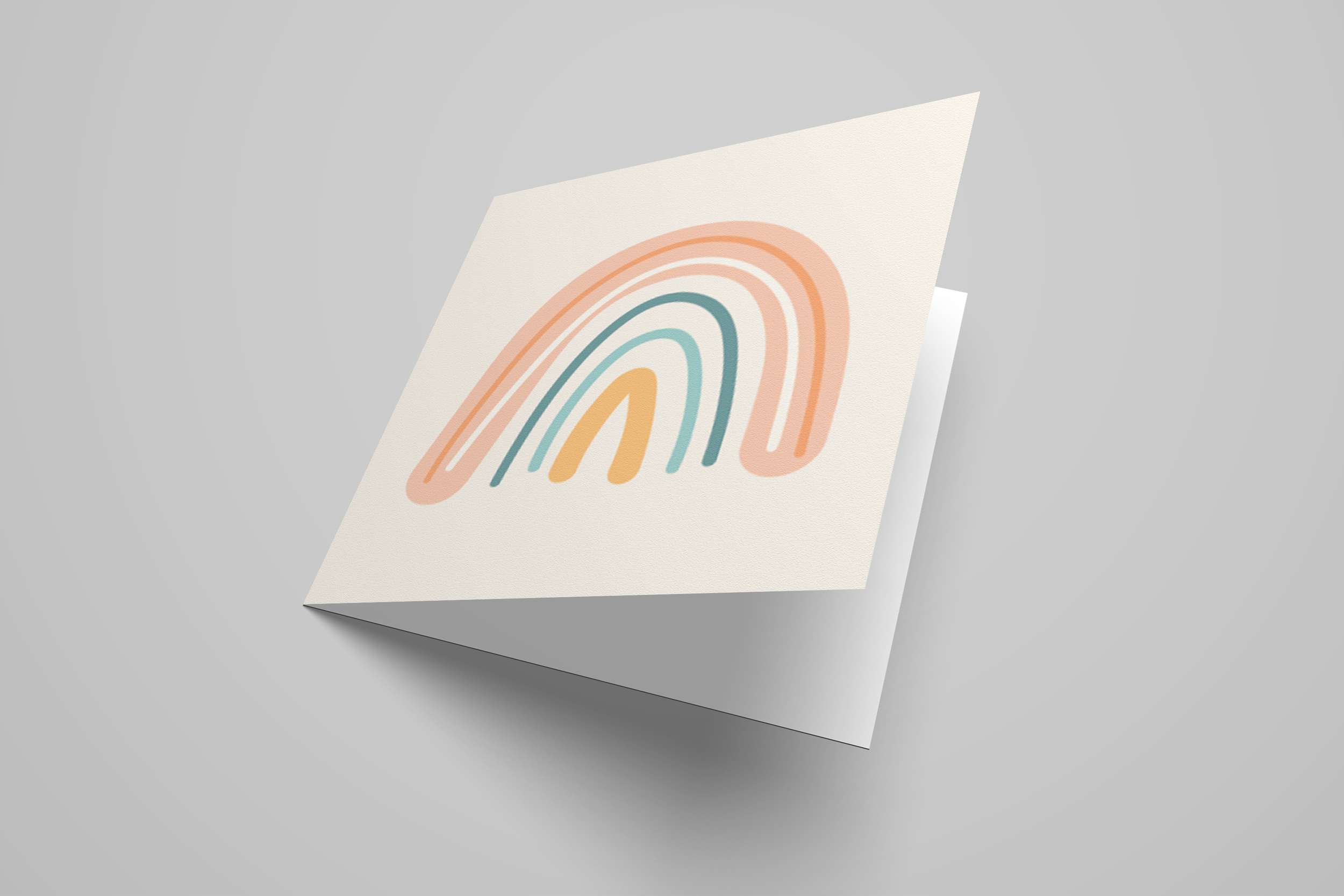 'Rainbow' Illustrated Greeting Card