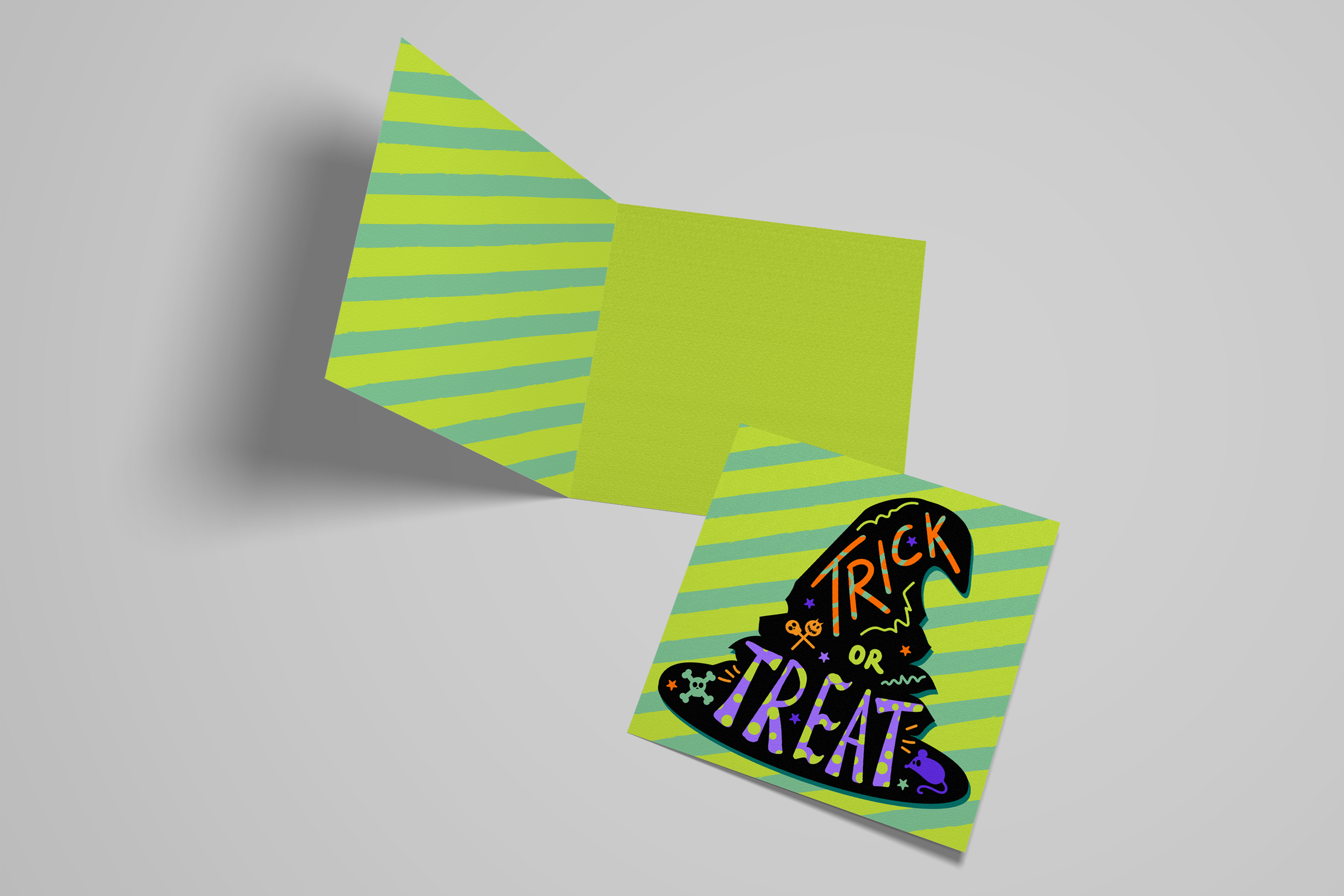 'Trick or Treat' Greeting Card