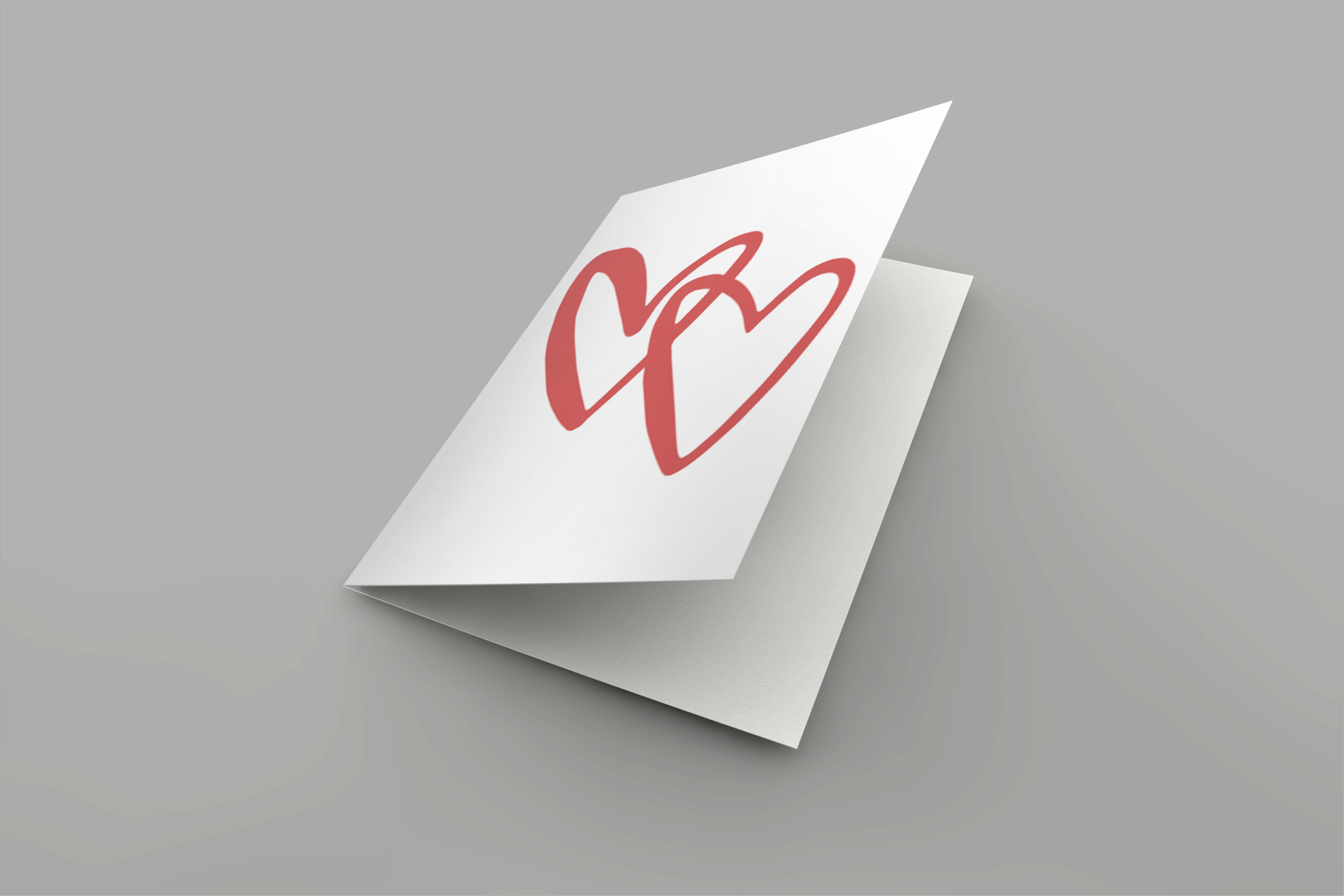 'Heart in Heart' Greeting Card