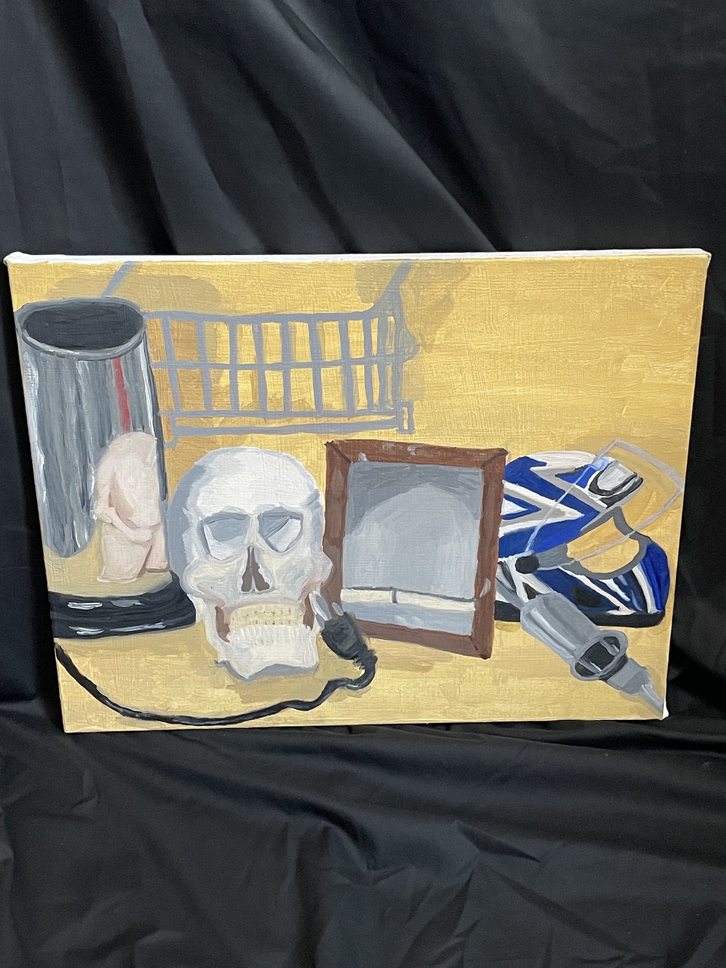 The Fractured Image, oil painting, 16x20" 2025