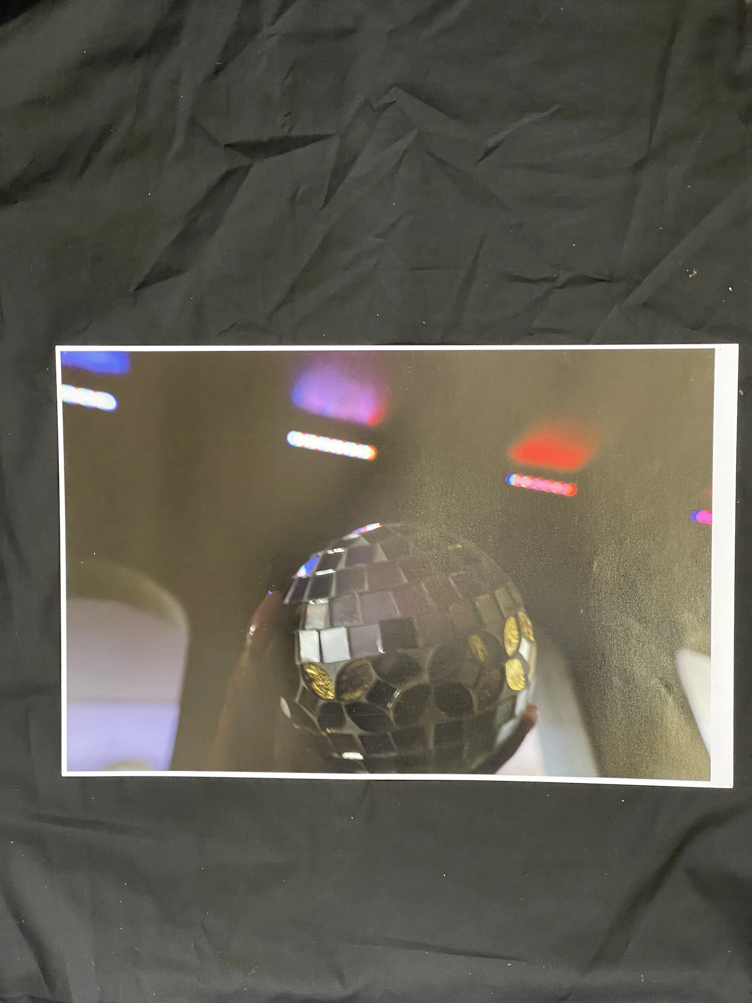 Disco Ball, photography, 11x17" 2025