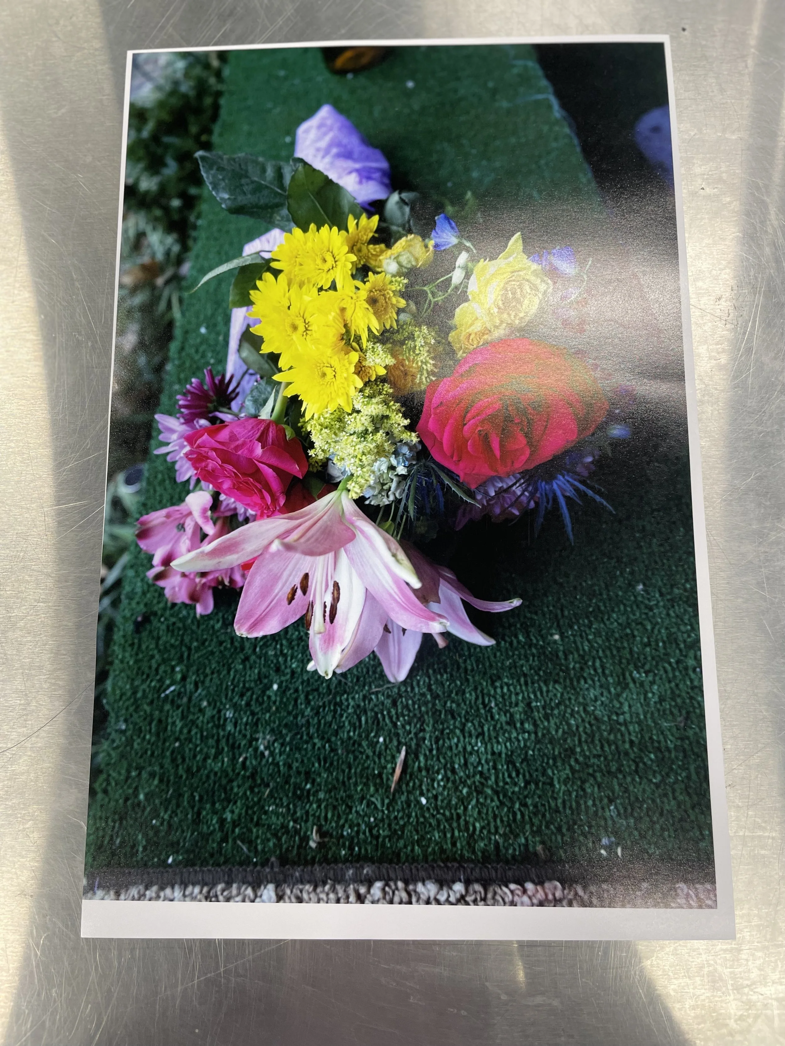 Flowers with love, photography, 2025, 11x17