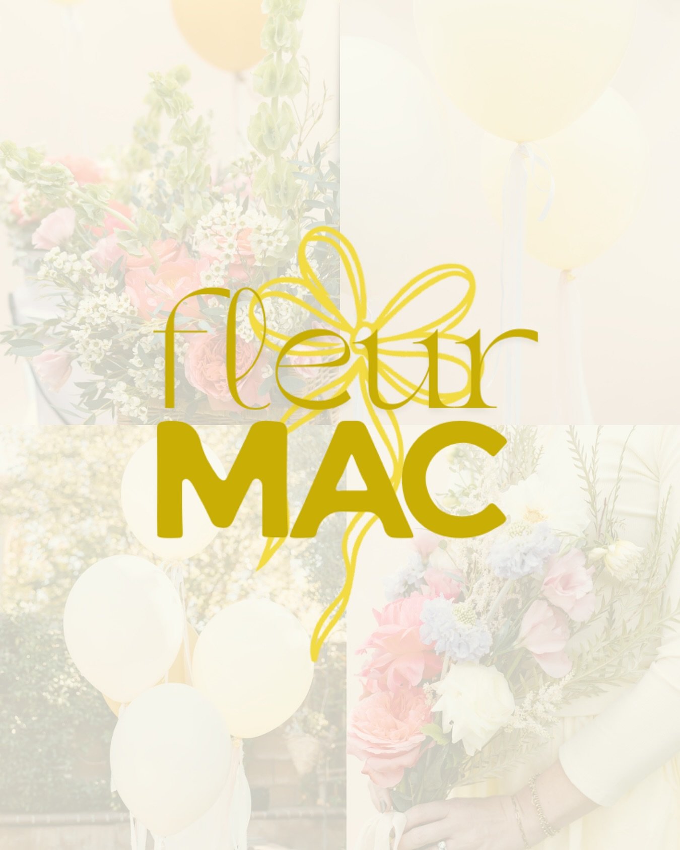 Introducing fleurMAC

A celebration brand inspired by tradition and designed for today.
Where balloons, florals, and heartfelt details come together to create meaningful moments.
We can&rsquo;t wait to celebrate with you. 💛