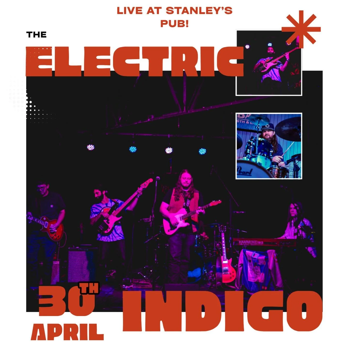 STANLEY&rsquo;S PUB! We&rsquo;re coming for ya! Thursday April 30th you can catch us bringing the jams and funky originals to y&rsquo;all! Make sure you come on out and hang for some extended sets, improv, and a good time! 

#cincymusic #cincinnatimu