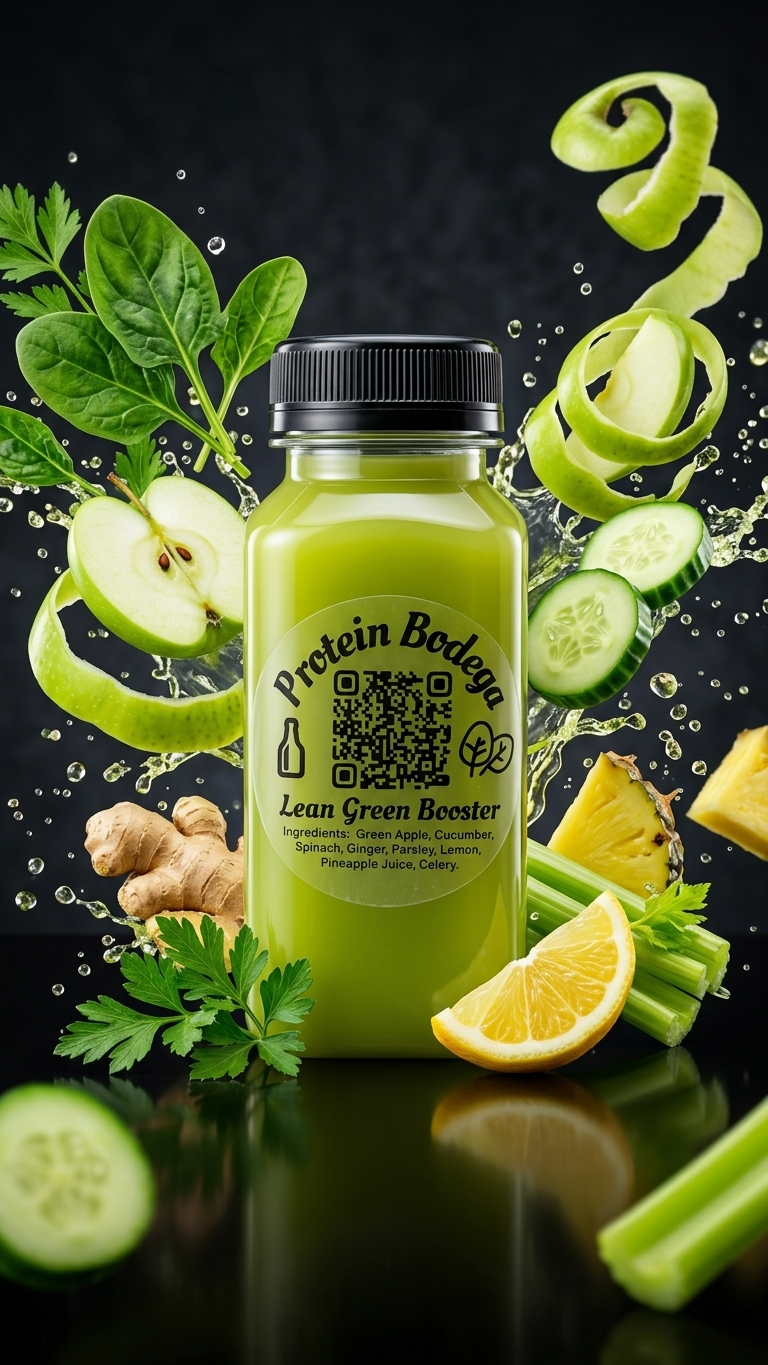 LEAN GREEN BOOSTER (6 oz bottle)