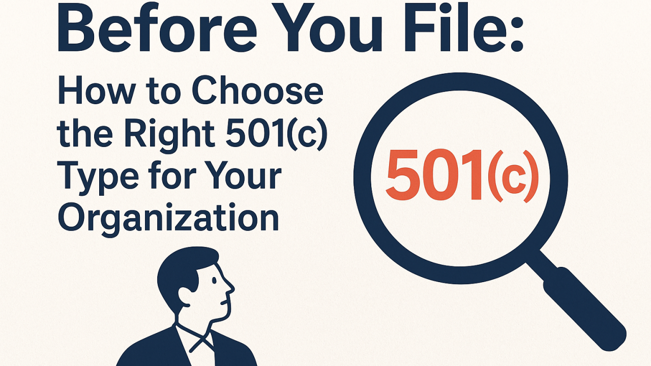 501(c)(3) vs. 501(c)(4) vs. 501(c)(6)
