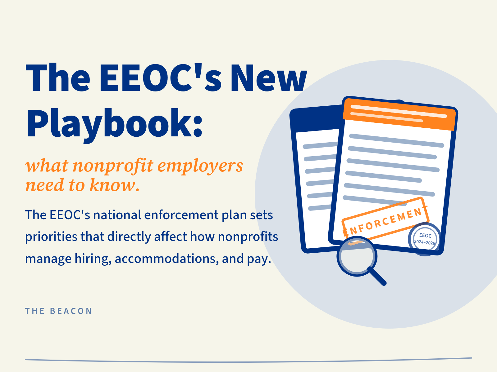 EEOC Adopts New National Enforcement Plan for FY 2025–2029: Key Implications for Nonprofit Employers
