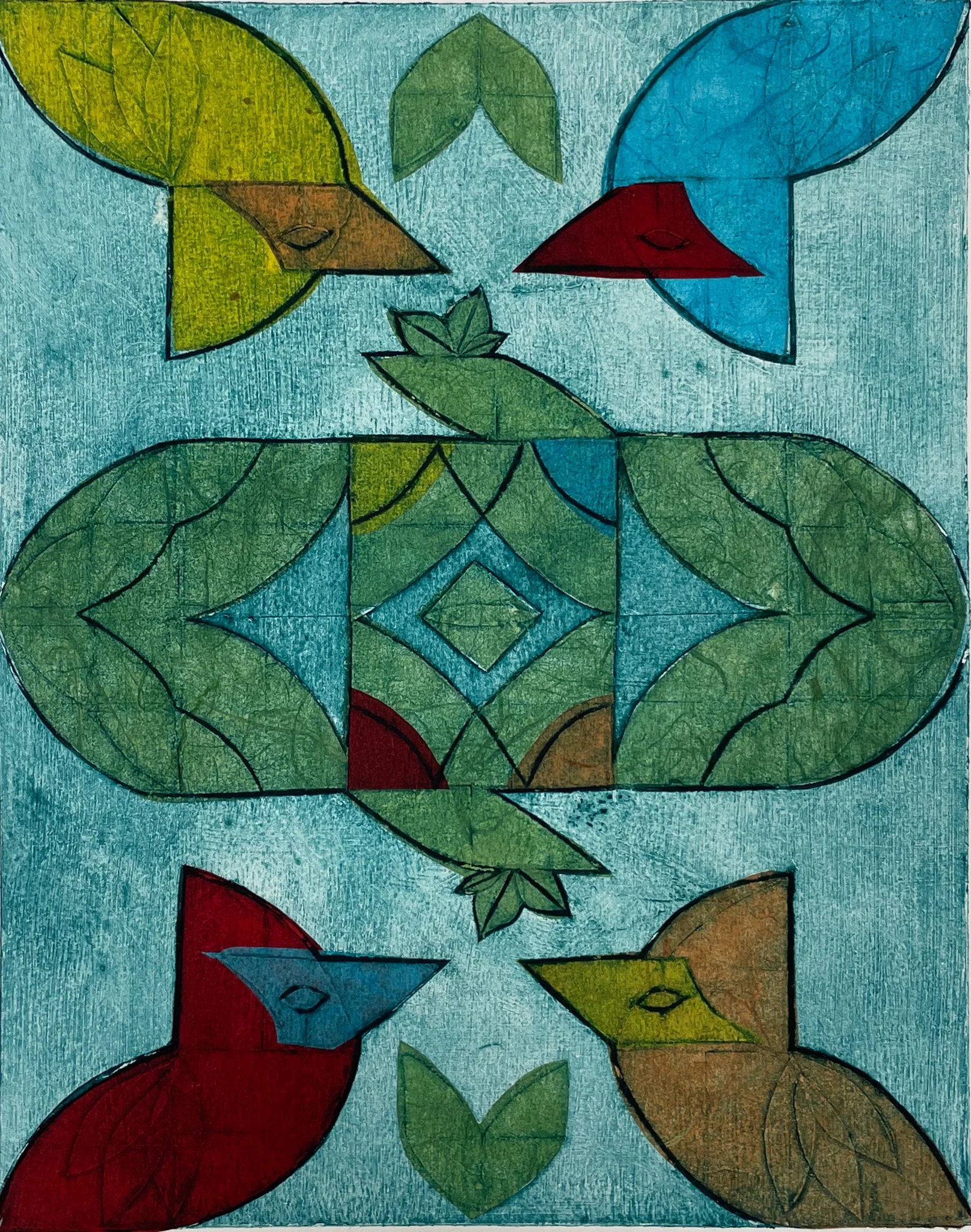 A Little Birdie Told Me... | Collagraph, 2025