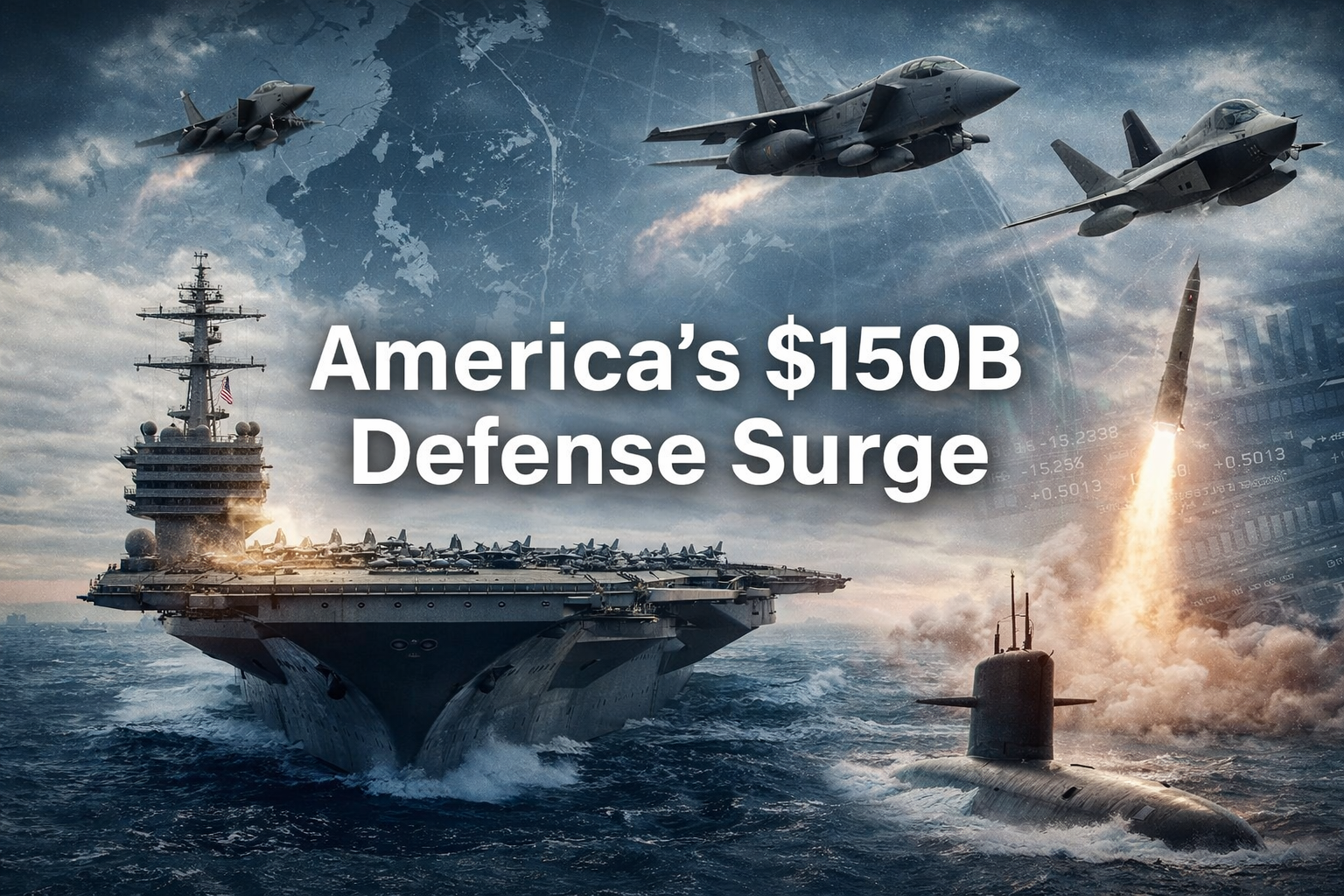 America’s $150B Defense Surge: what it signals and what it really buys.