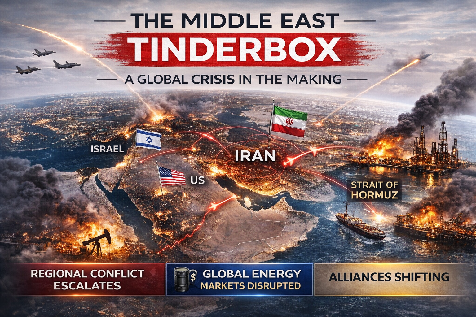 The Middle‑East Tinderbox: Iran, the US, Israel and the Return of Great‑Power War